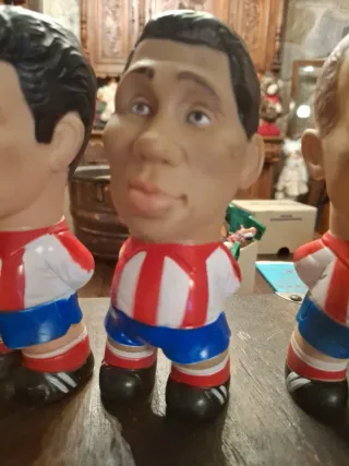 4 Figuras Futbolistas Atlético de Madrid