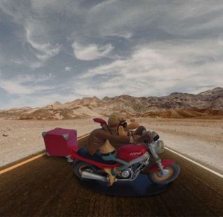 Figura Joe Bar Team – Raoul Mopsule  Honda 650 NTV