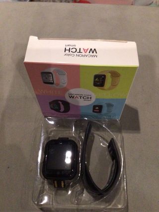 Smartwatch Preto e Cinza