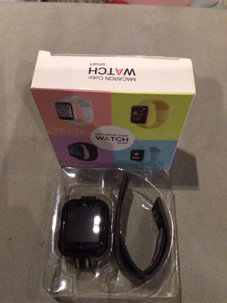 Smartwatch Preto e Cinza