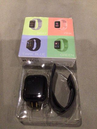 Smartwatch Preto e Cinza