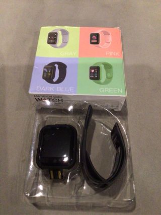 Smartwatch Preto e Cinza