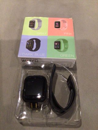 Smartwatch Preto e Cinza