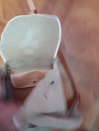 Mochila  del celta piel hecha a mano