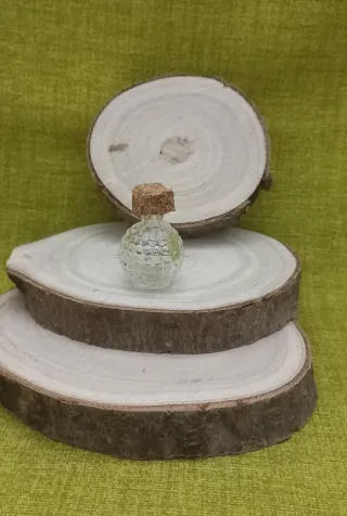 Bottiglia miniatura casa bambole