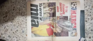 Periódico MARCA 7ª Copa Europa Madrid