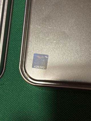 Scatola alluminio Moto Guzzi + 3 cartoncini