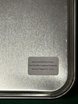 Scatola alluminio Moto Guzzi + 3 cartoncini