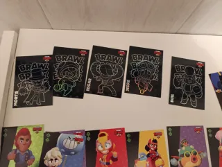 Cartas Brawl Stars de Panini