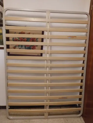 Somier 135 cm guardaespaldas de fibra de vidrio