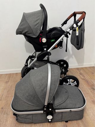 Carrito de bebé Kesser Loops gris
