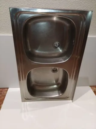 Fregadero acero inoxidable sobreponer
