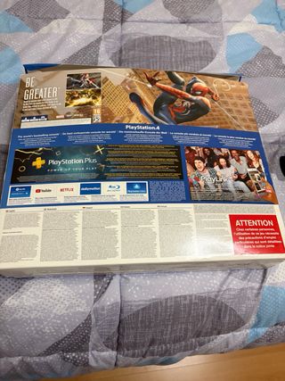 PS4 Slim 1TB Spider-Man Edición Limitada