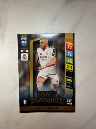 Cromo Panini FIFA 365 Kylian Mbappé