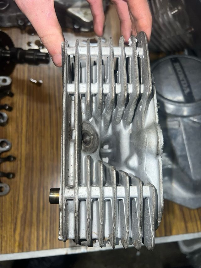 Culata Honda CB400N árbol de levas CB 400N top end