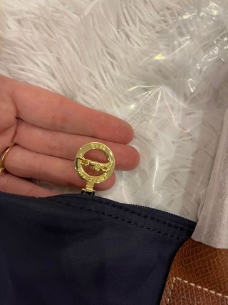 Mala Longchamp Azul Escura