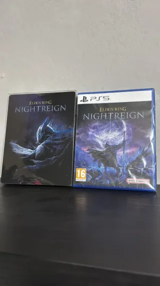 Elden Ring Nightreign PS5 y precintado steelbook