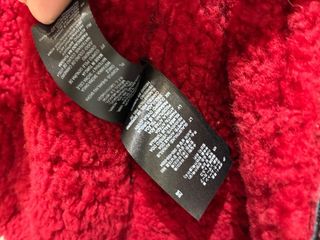 Chaqueta Mouton Sandro estilo aviador