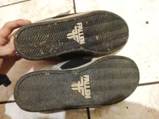 Scarpe vintage Fallen nere/grigie