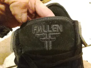 Scarpe vintage Fallen nere/grigie