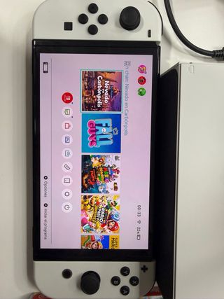 Nintendo Switch OLED Blanca
