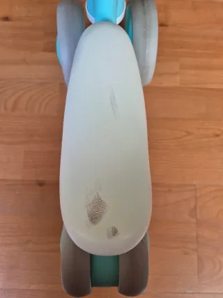 Bicicleta de equilibrio infantil azul