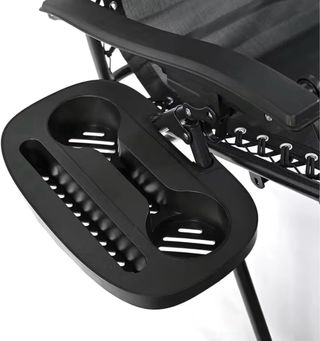 2 Tumbonas Plegables Jardín Negra