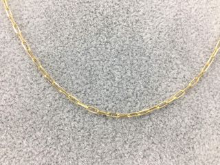 cadena oro 18k 20cm