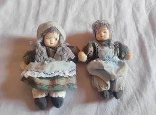 Conjunto muñecos de cerámica