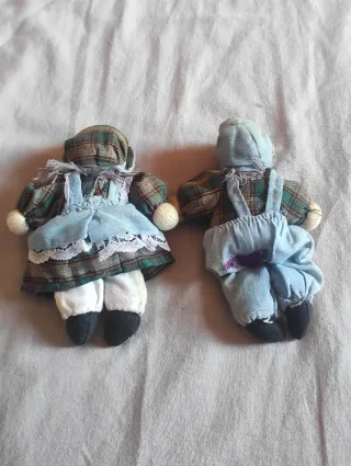 Conjunto muñecos de cerámica