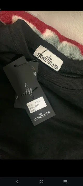 Sudadera Stone Island Negra