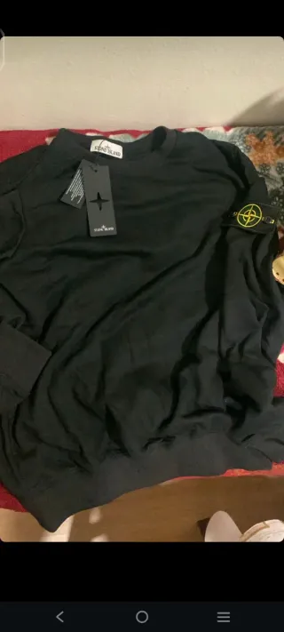 Sudadera Stone Island Negra