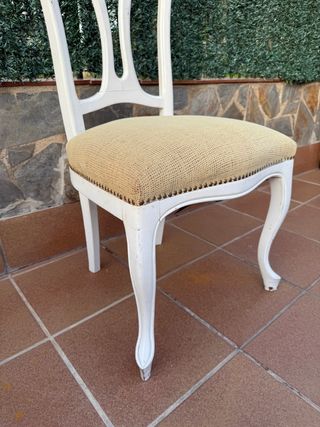 Silla Isabelina restaurada