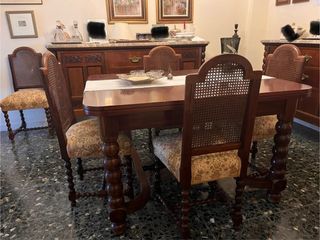 Comedor antiguo madera
