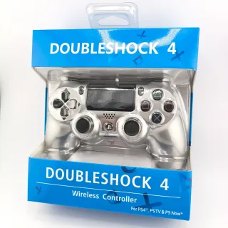 Controller Ps4 Compatibile Argento Nuovo