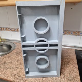 Cajones Almacenaje LEGO Gris 8 espigas