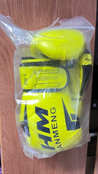 Guantes de Boxeo Amarillos 8 OZ