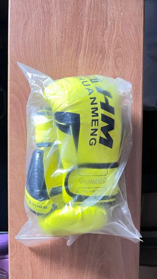 Guantes de Boxeo Amarillos 8 OZ