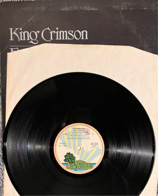 King Crimson - Earthbound LP 1a Stampa