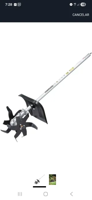 Accesorio Cultivador Makita Batería