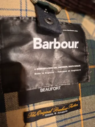 Barbour Beaufort Chaqueta Marrón/ Verde