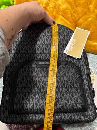 Mochila Michael Kors Negra Nueva Con Etiquetas