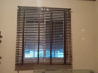 2 Persiane veneziane in legno marrone