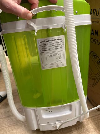 Lavadora portátil camping/autocaravana