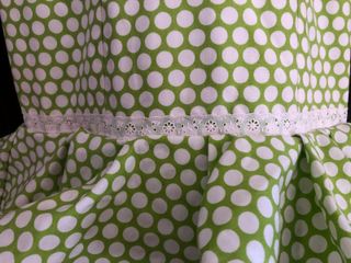 Traje Flamenca niña verde lunares 5-6 años