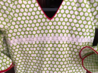 Traje Flamenca niña verde lunares 5-6 años