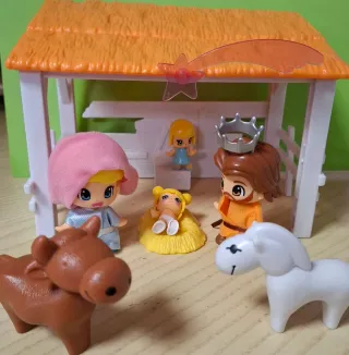 Portal Belén Pin y Pon Reyes Magos