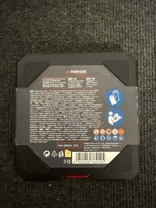 Discos de corte metal Parkside 125mm