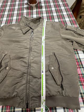 Cazadora Bomber Napapijri Gris forrada borreguito