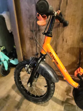 Bicicleta infantil B'TWIN naranja